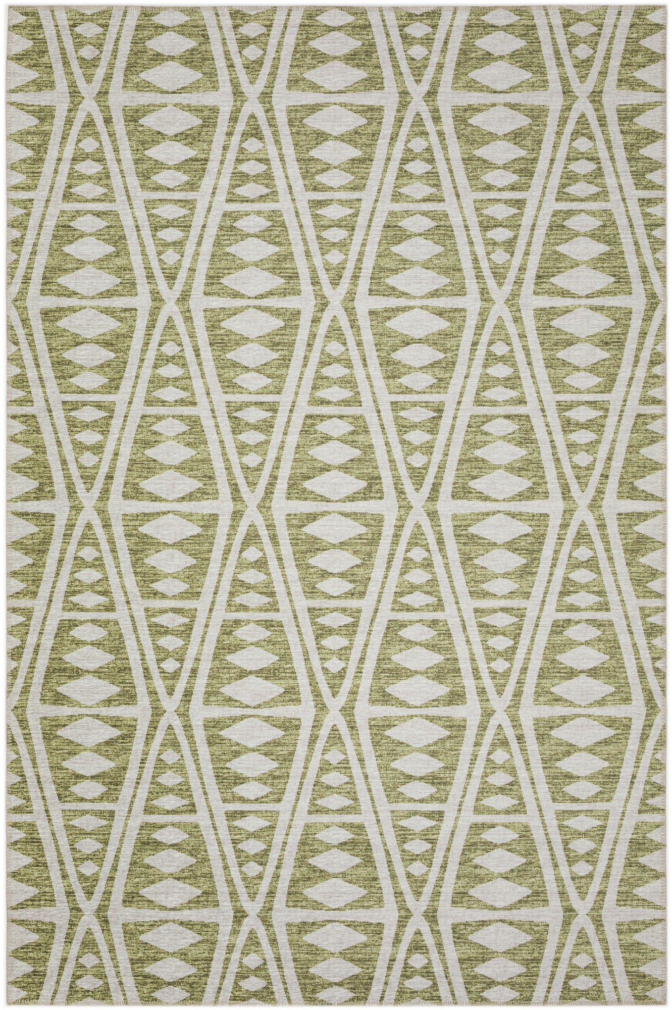 Indoor/Outdoor Sedona SN6 Moss Washable 10' x 14' Rug