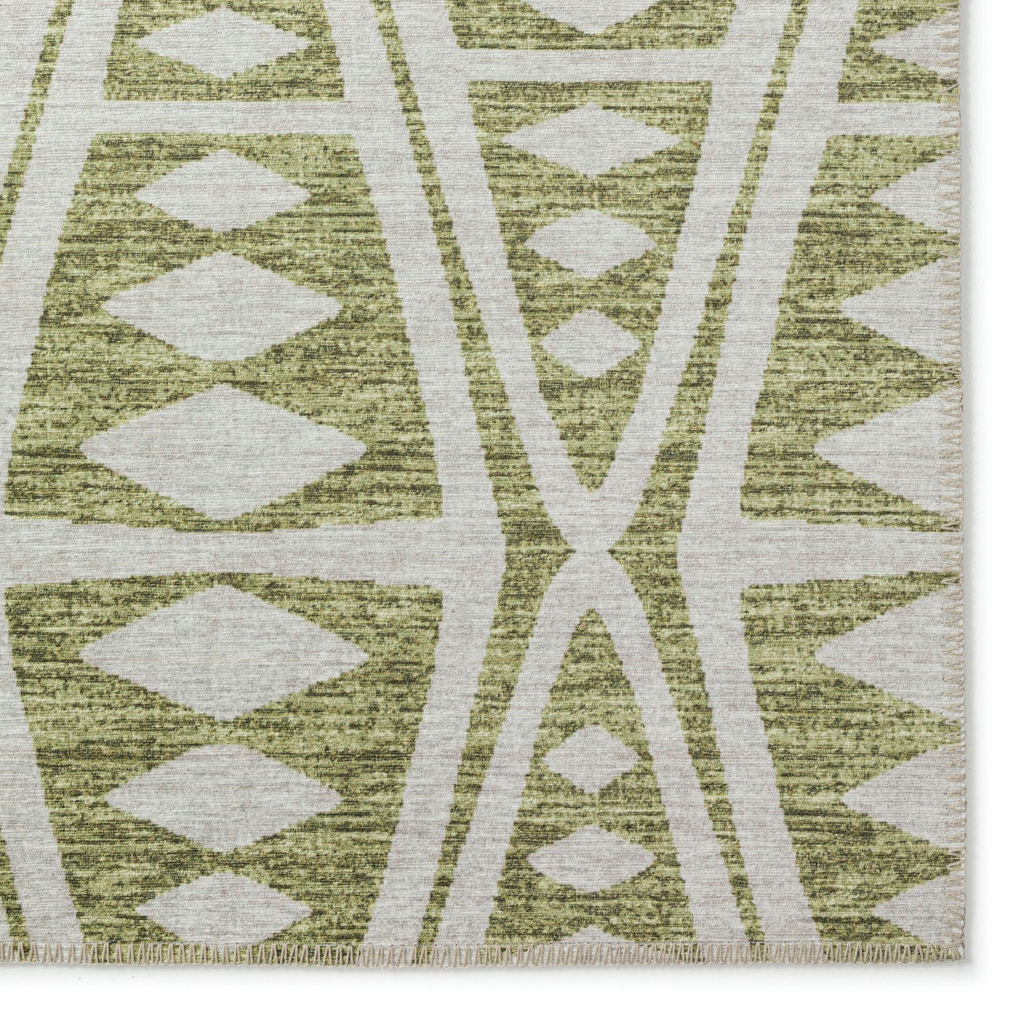 Indoor/Outdoor Sedona SN6 Moss Washable 2'3" x 7'6" Runner Rug