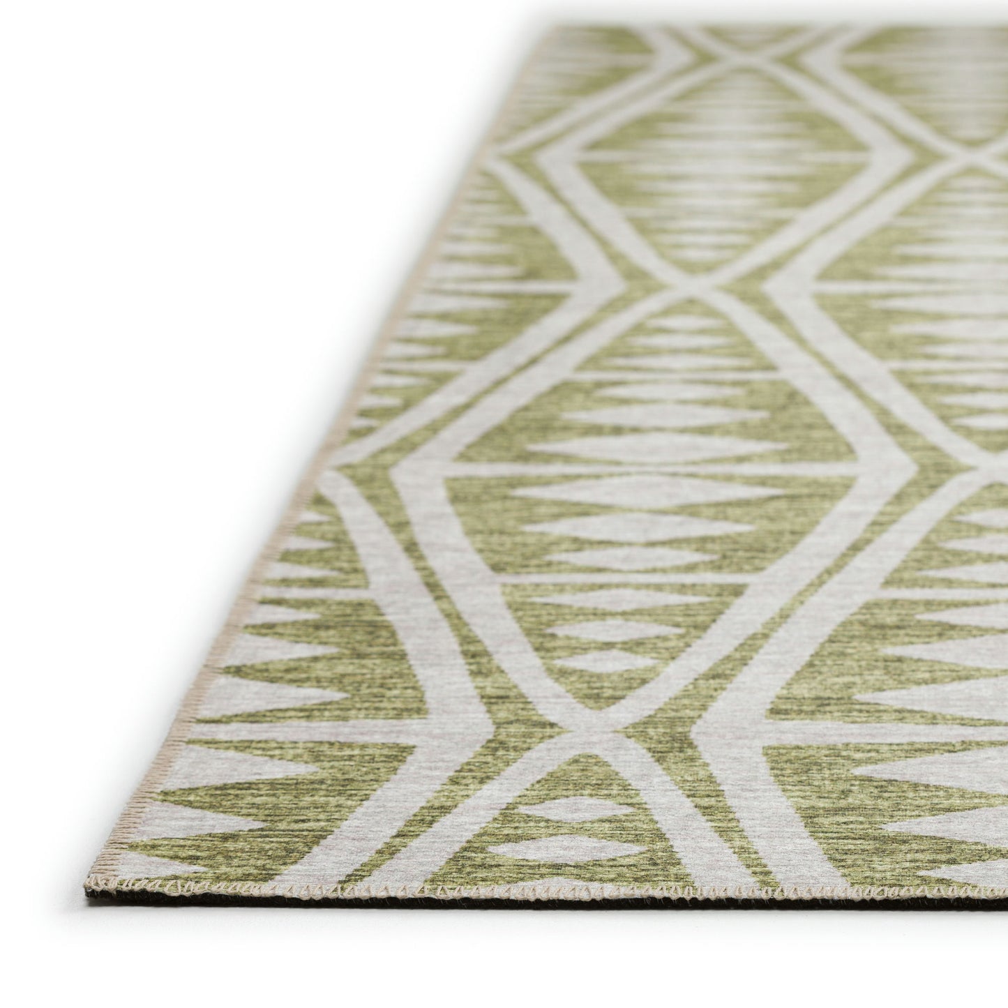 Indoor/Outdoor Sedona SN6 Moss Washable 2'3" x 7'6" Runner Rug