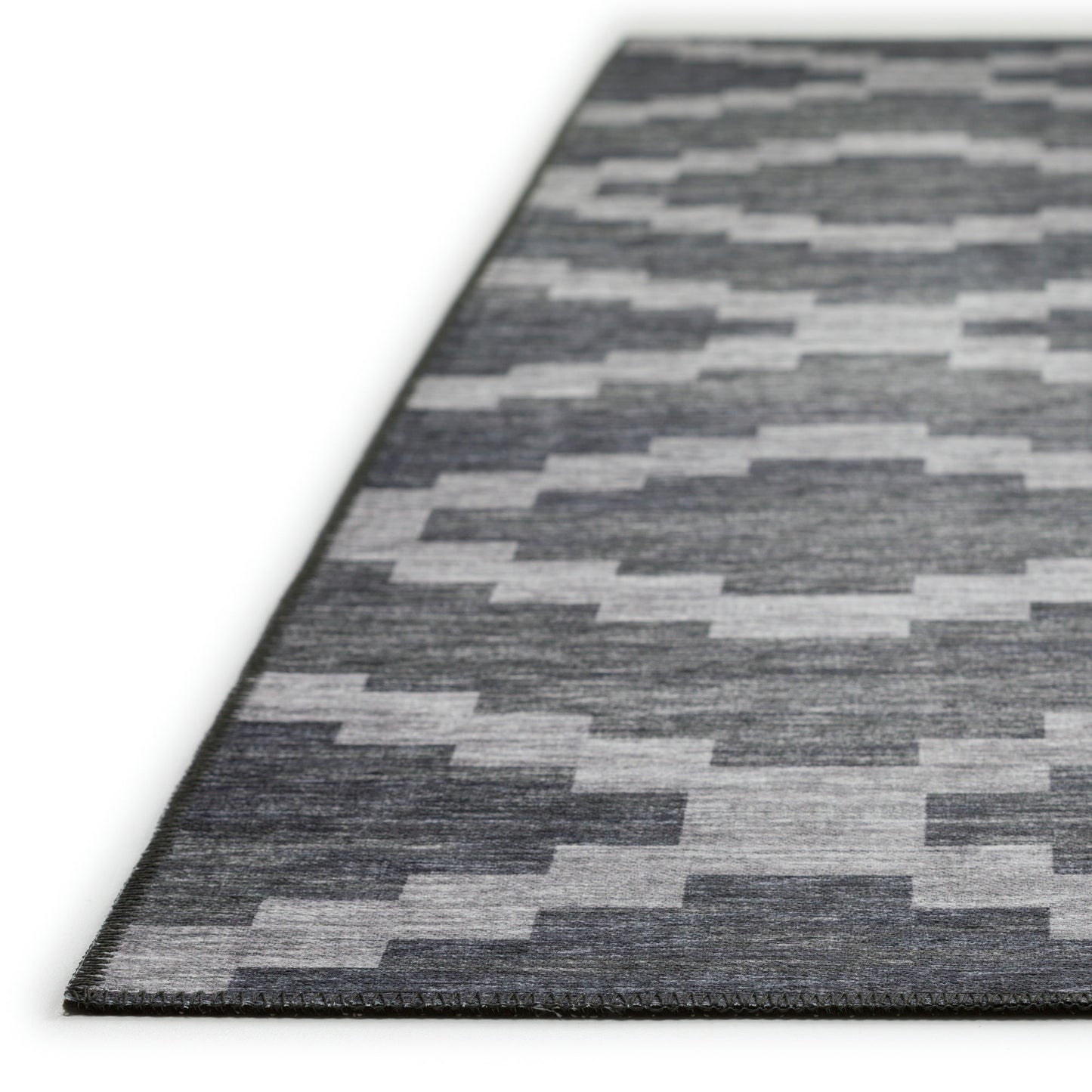 Indoor/Outdoor Sedona SN9 Midnight Washable 2'3" x 7'6" Runner Rug