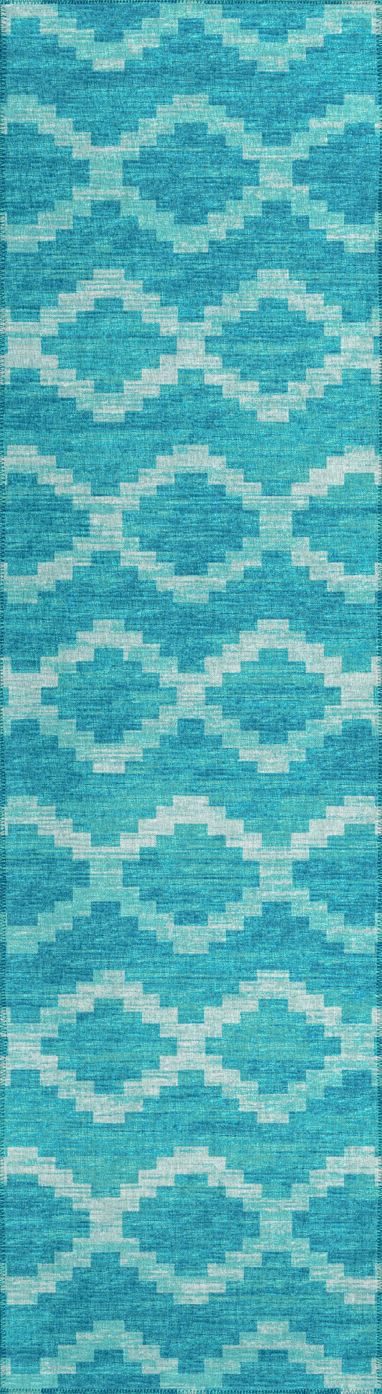 Indoor/Outdoor Sedona SN9 Poolside Washable 2'3" x 10' Runner Rug