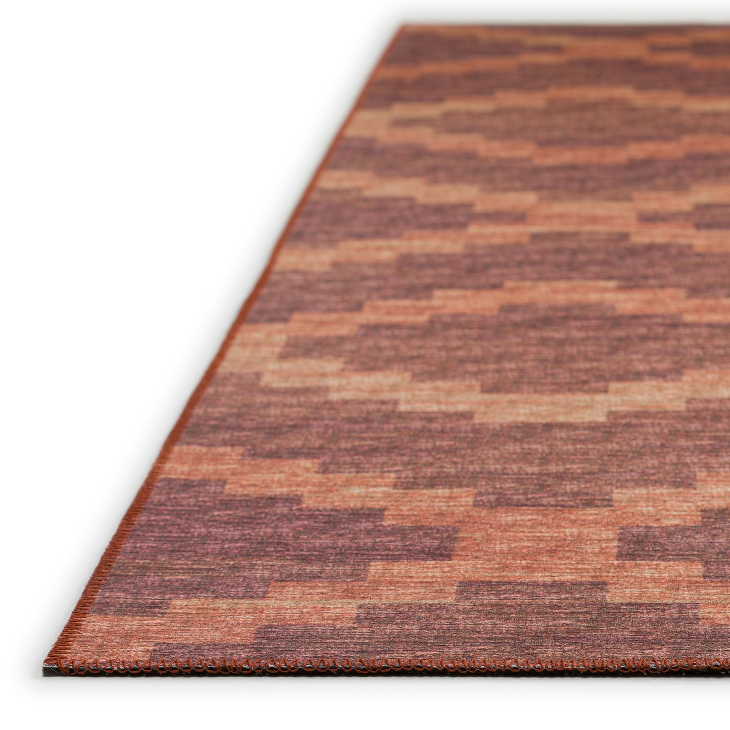 Indoor/Outdoor Sedona SN9 Spice Washable 2'3" x 10' Runner Rug