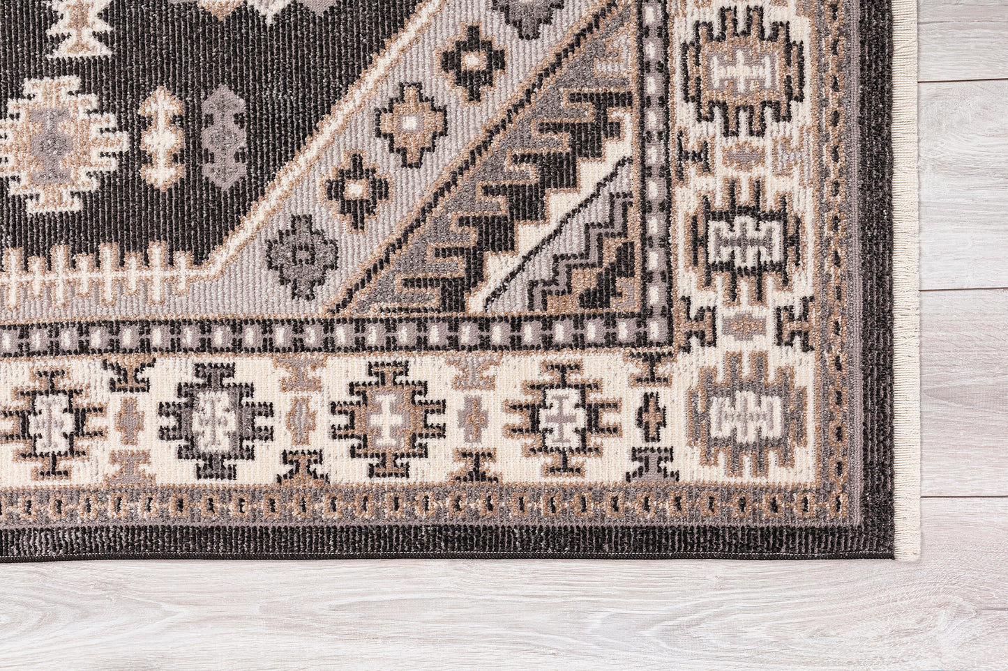 Kaleen Soren Collection SRN07-75 Gray Throw Rug 1'8" x 2'6"