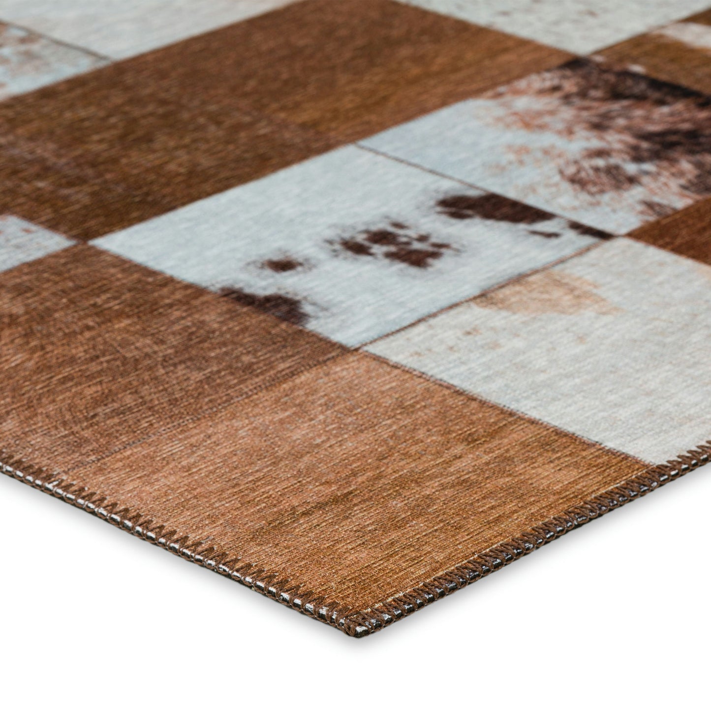 Indoor/Outdoor Stetson SS10 Driftwood Washable 2'3" x 7'6" Runner Rug