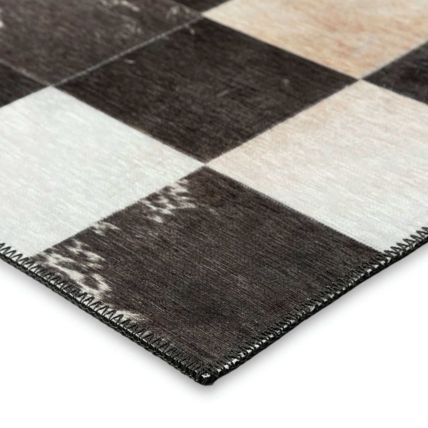 Indoor/Outdoor Stetson SS10 Midnight Washable 2'3" x 7'6" Runner Rug