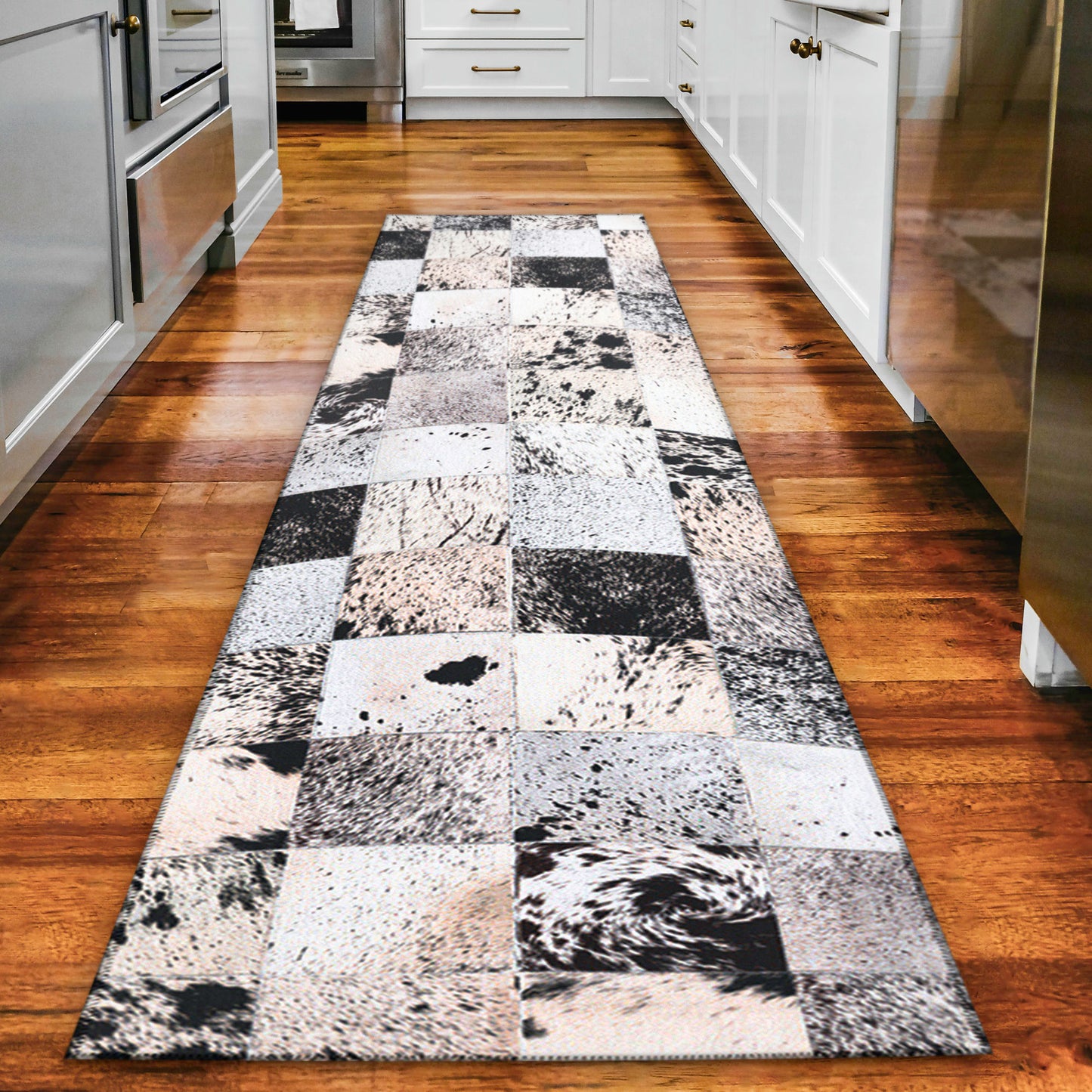 Indoor/Outdoor Stetson SS10 Marble Washable 2'3" x 7'6" Runner Rug