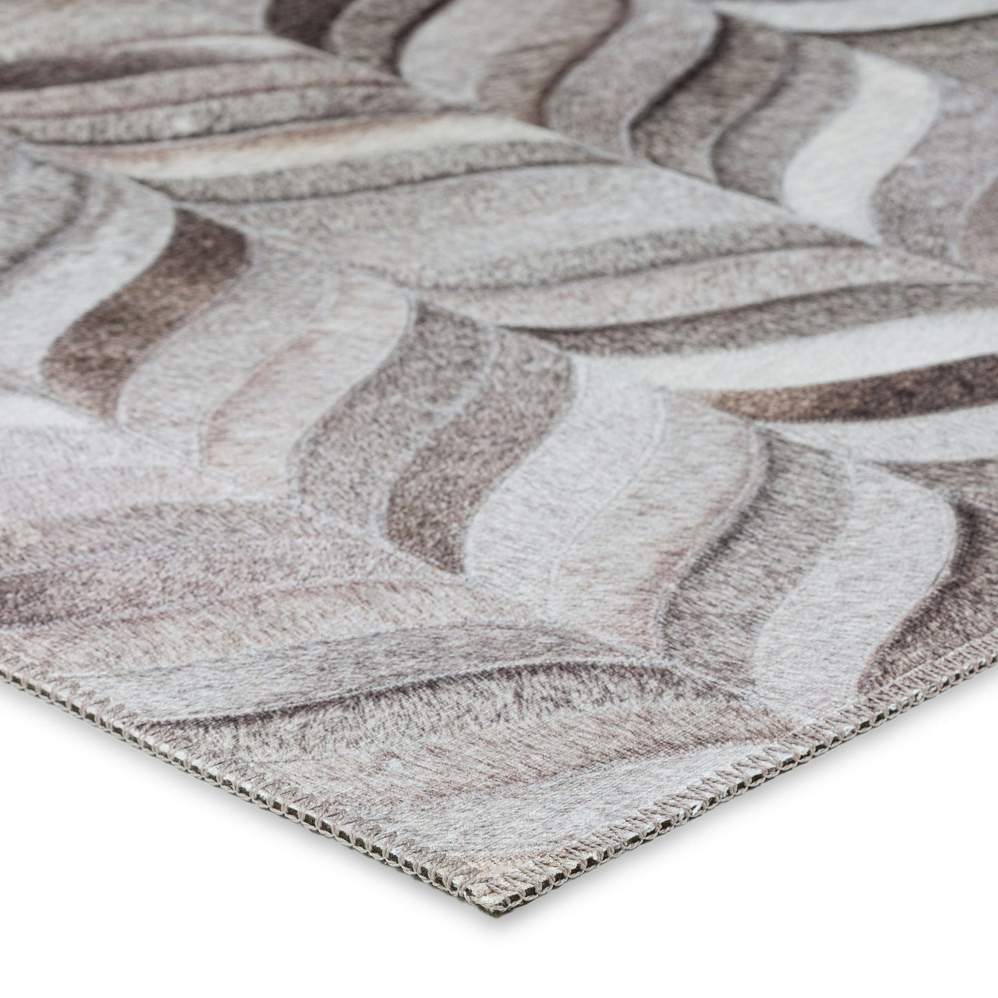 Indoor/Outdoor Stetson SS11 Flannel Washable 2'3" x 7'6" Runner Rug