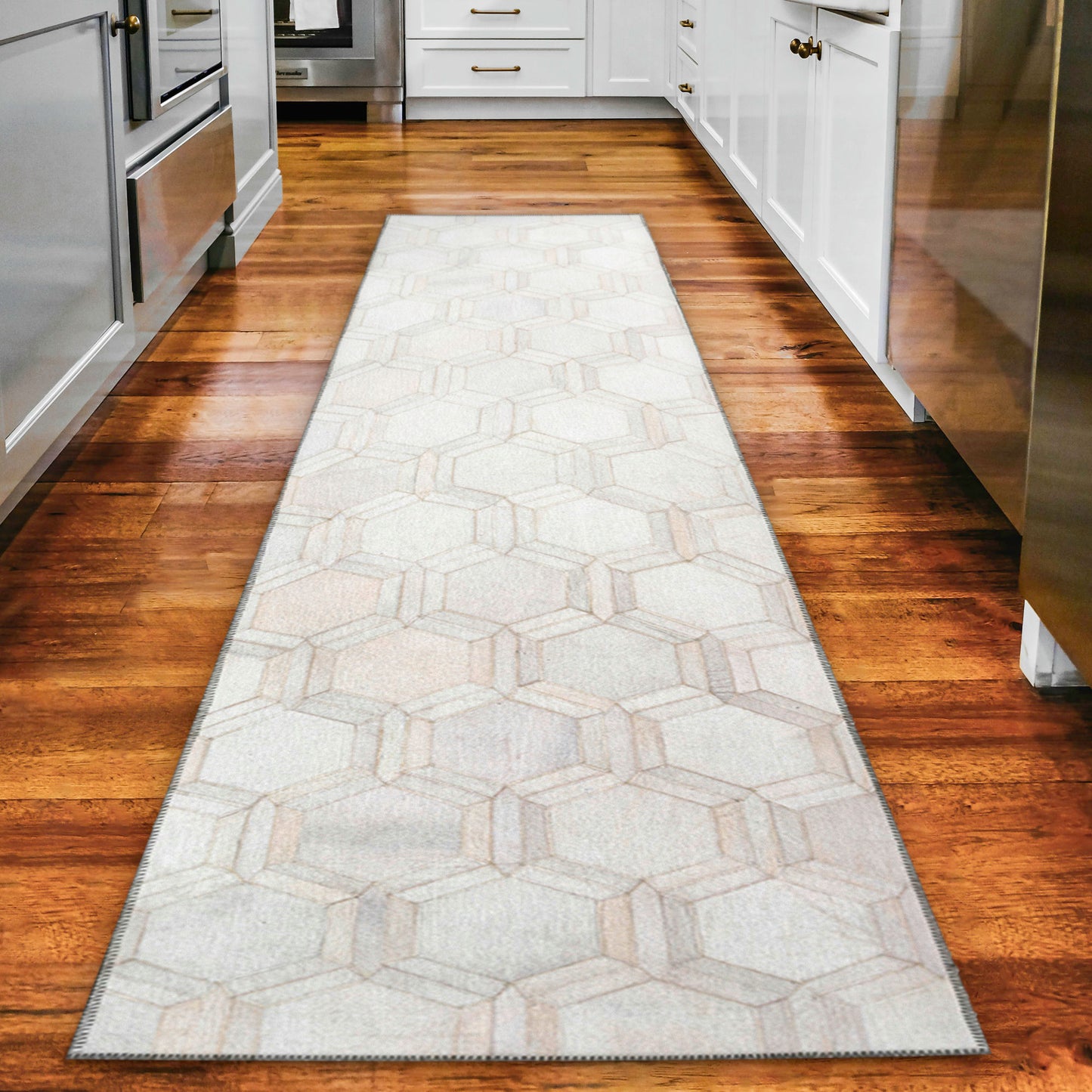 Indoor/Outdoor Stetson SS1 Linen Washable 2'3" x 10' Runner Rug