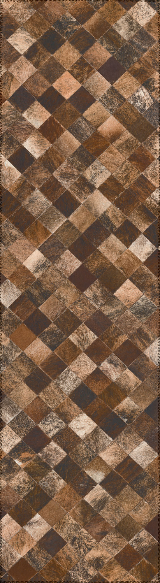 Indoor/Outdoor Stetson SS2 Bison Washable 2'3" x 12' Runner Rug