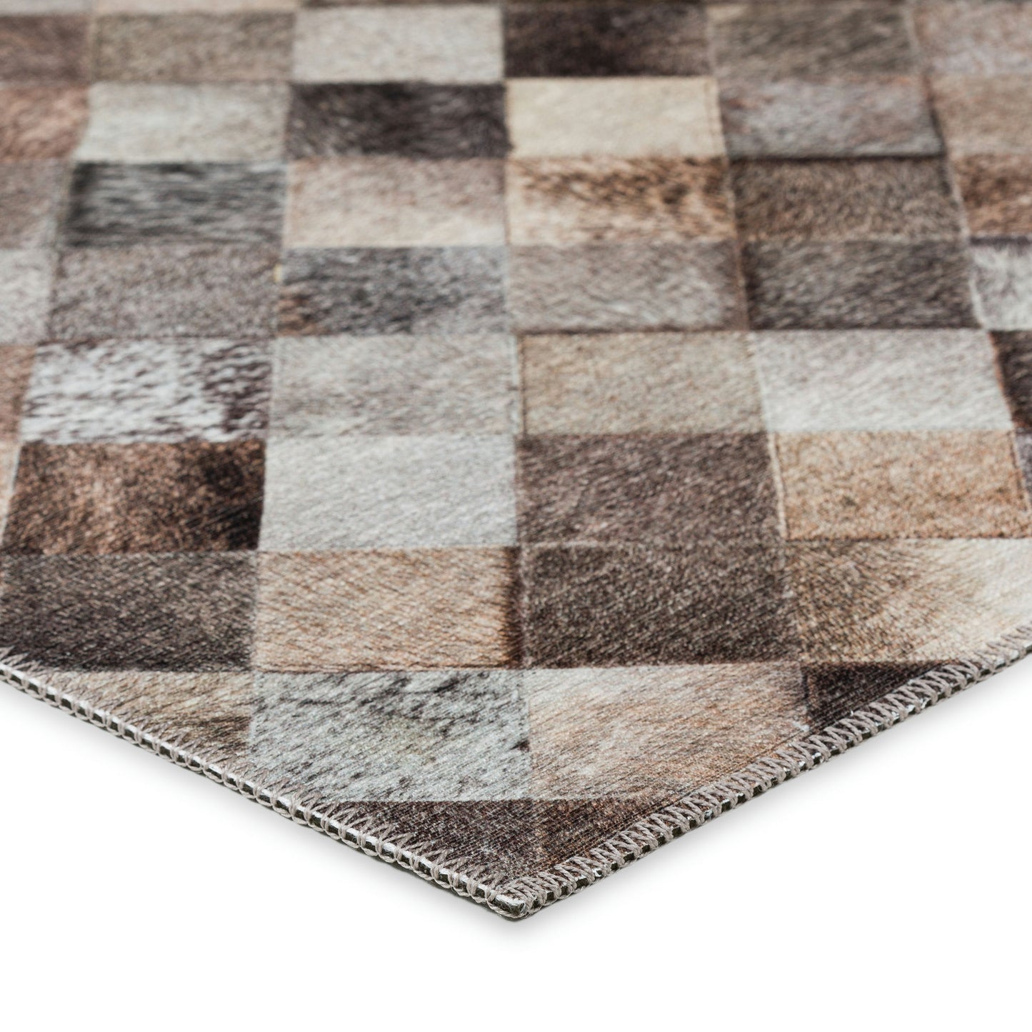 Indoor/Outdoor Stetson SS2 Flannel Washable 2'3" x 7'6" Runner Rug