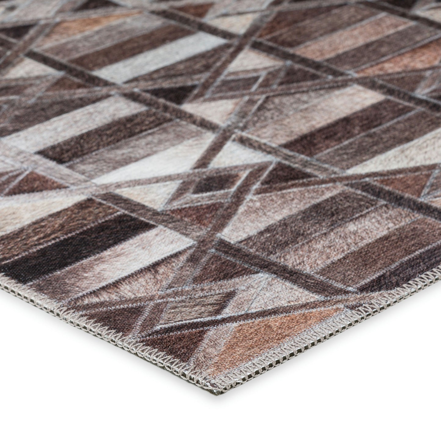 Indoor/Outdoor Stetson SS4 Flannel Washable 2'3" x 7'6" Runner Rug