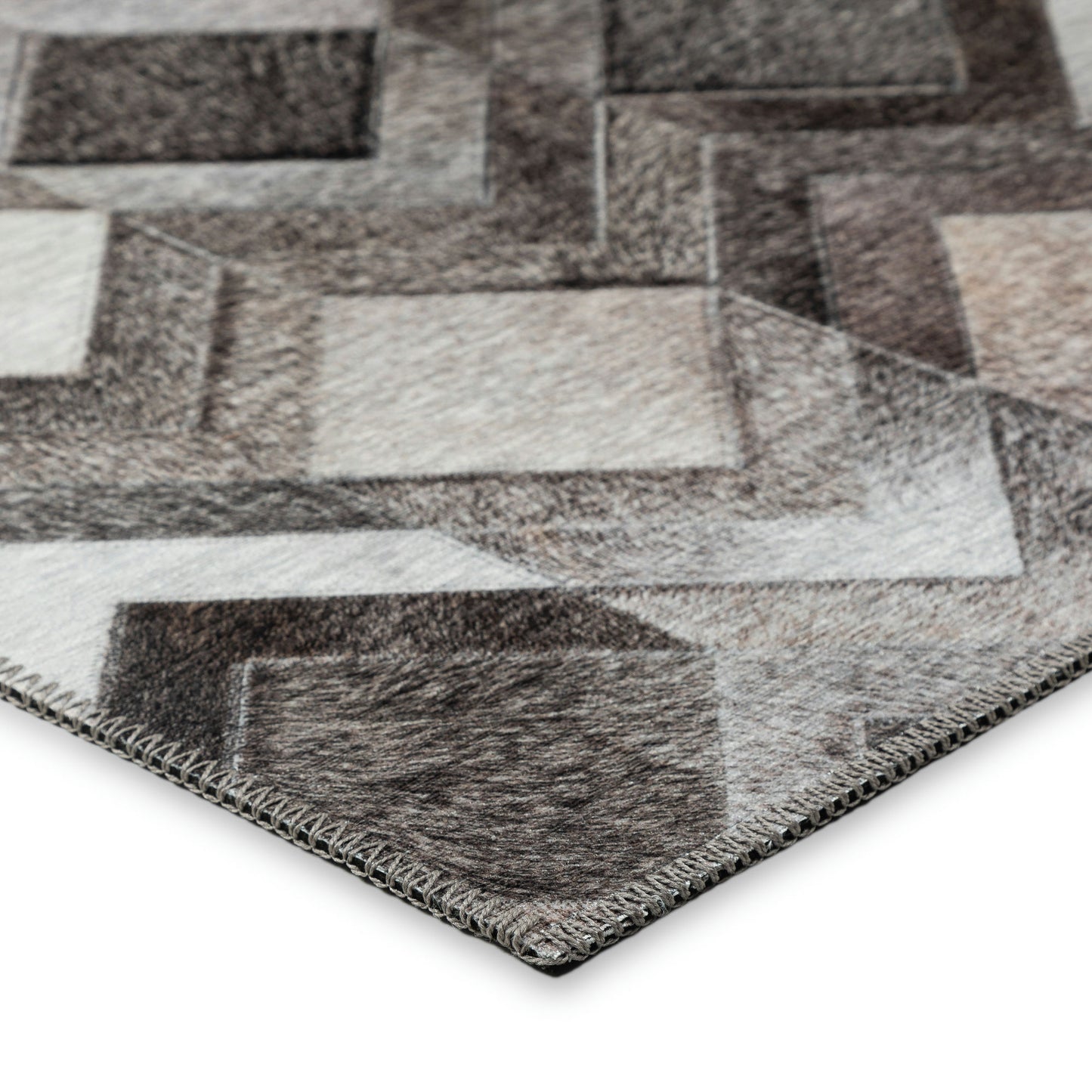 Indoor/Outdoor Stetson SS5 Flannel Washable 2'3" x 12' Runner Rug