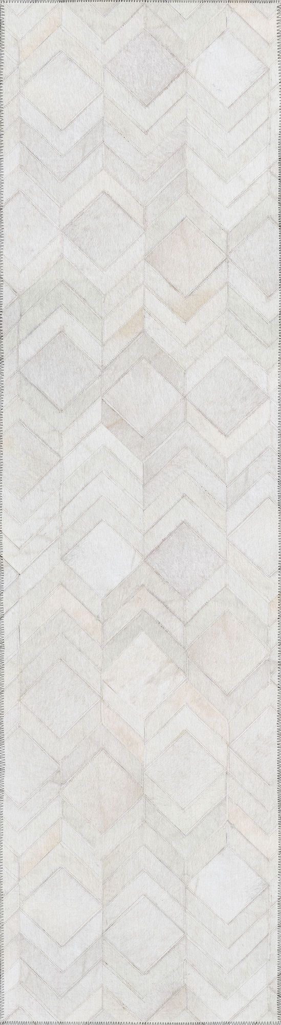 Indoor/Outdoor Stetson SS5 Linen Washable 2'3" x 12' Runner Rug