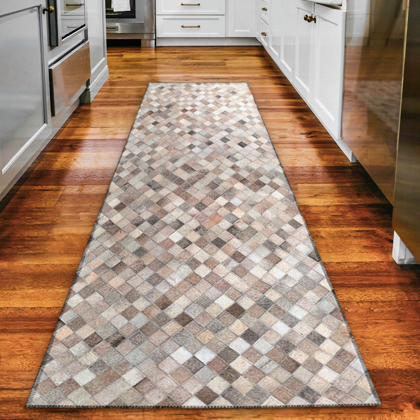 Indoor/Outdoor Stetson SS6 Flannel Washable 2'3" x 12' Runner Rug