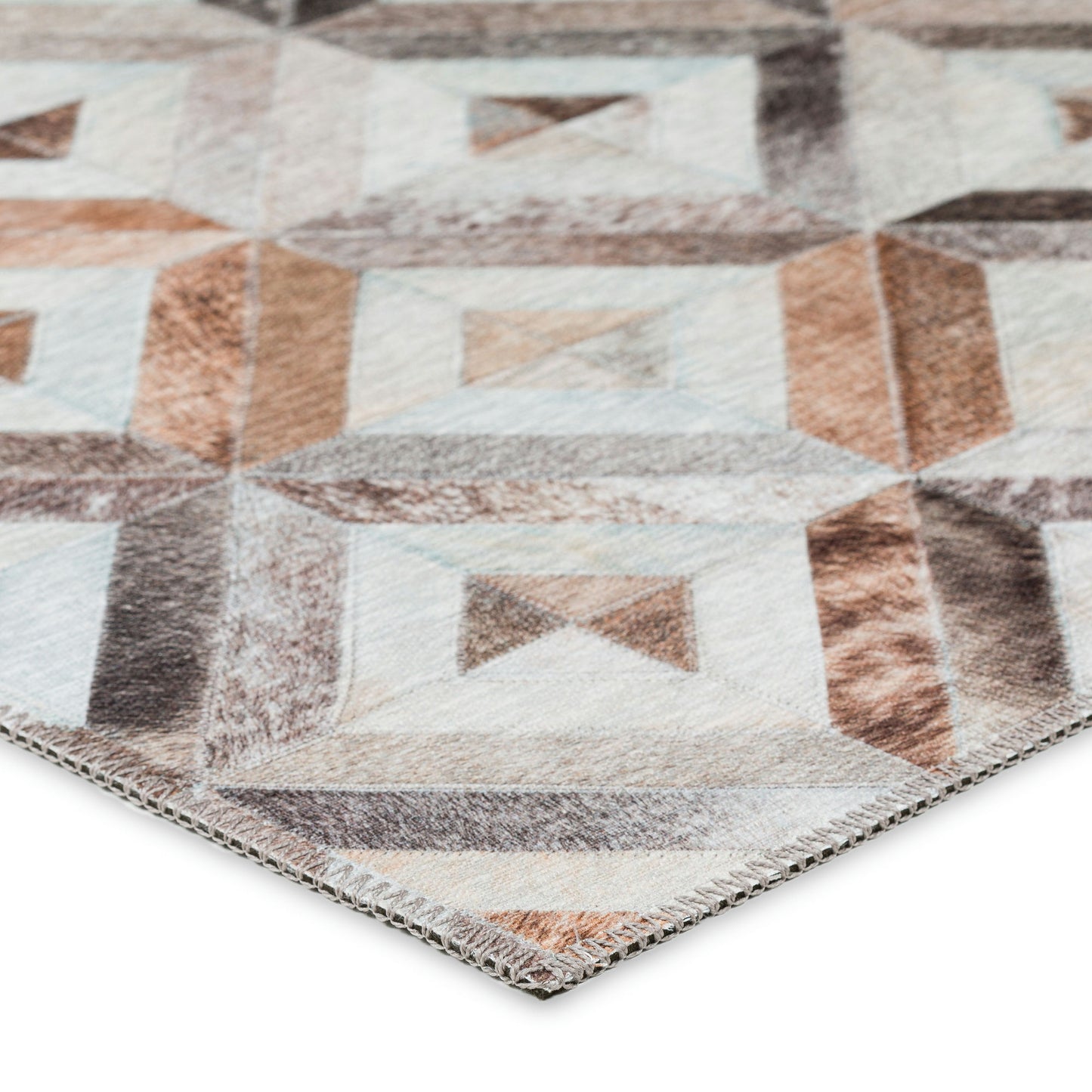 Indoor/Outdoor Stetson SS7 Flannel Washable 2'3" x 12' Runner Rug