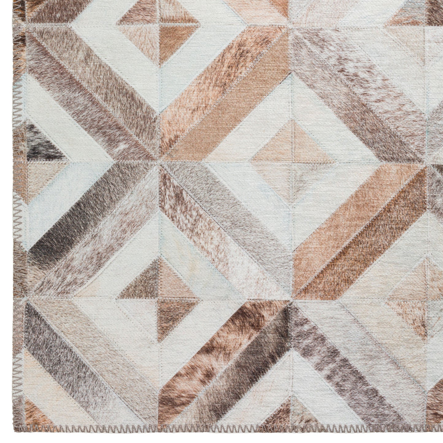 Indoor/Outdoor Stetson SS7 Flannel Washable 2'3" x 7'6" Runner Rug