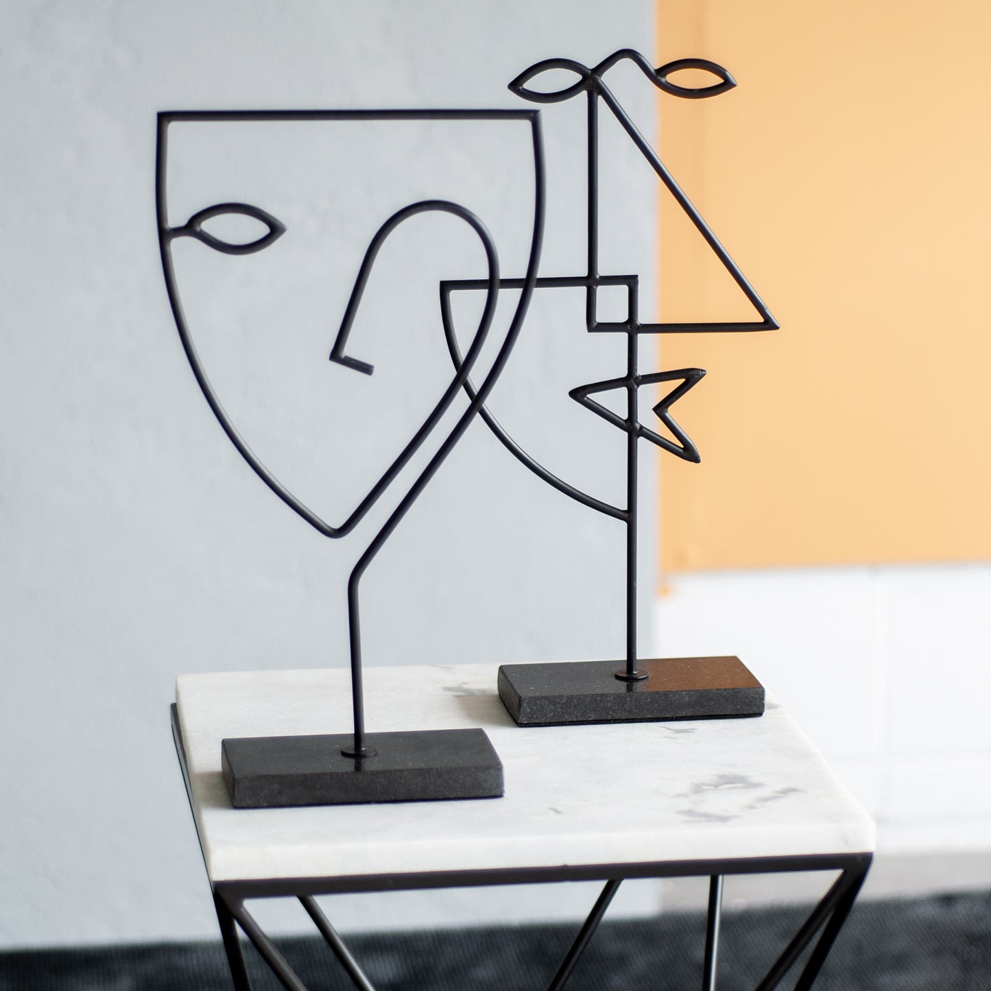 Posie Set Of 2 Statues