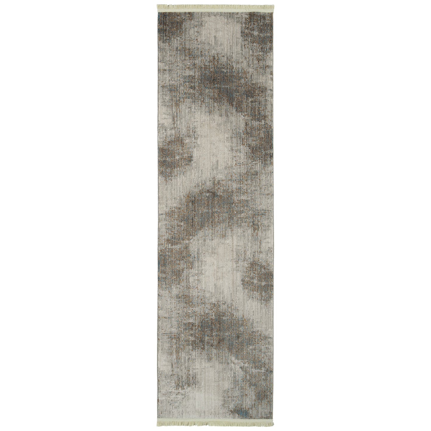 Kaleen Scottsman Collection STM02-77 Silver Throw Rug 2' x 3'