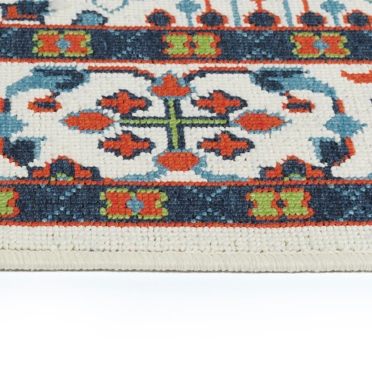 Kaleen Sunice Collection SUN07-01 Ivory Throw Rug 2'5" x 3'9"