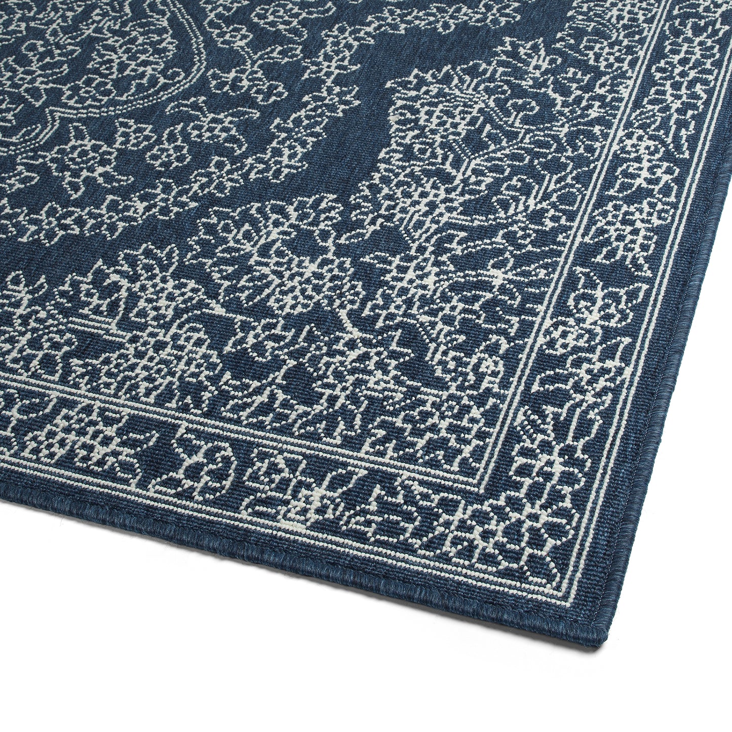 Kaleen Sunice Collection SUN12-22 Navy Area Rug 7'2" x 10'5"