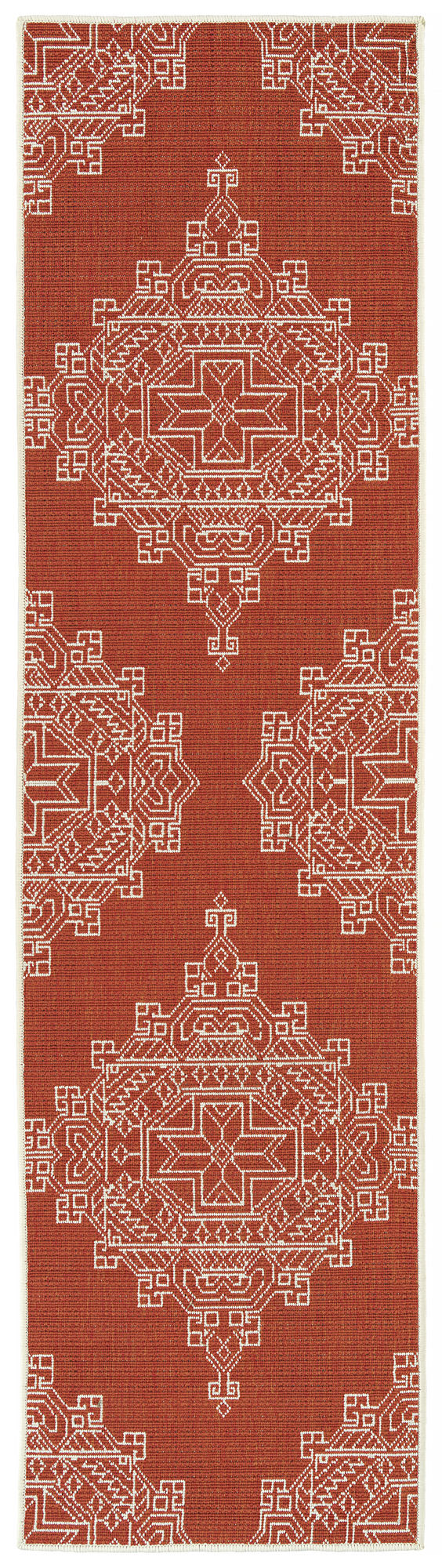 Kaleen Sunice Collection SUN15-32 Tangerine Area Rug 3'6" x 5'6"