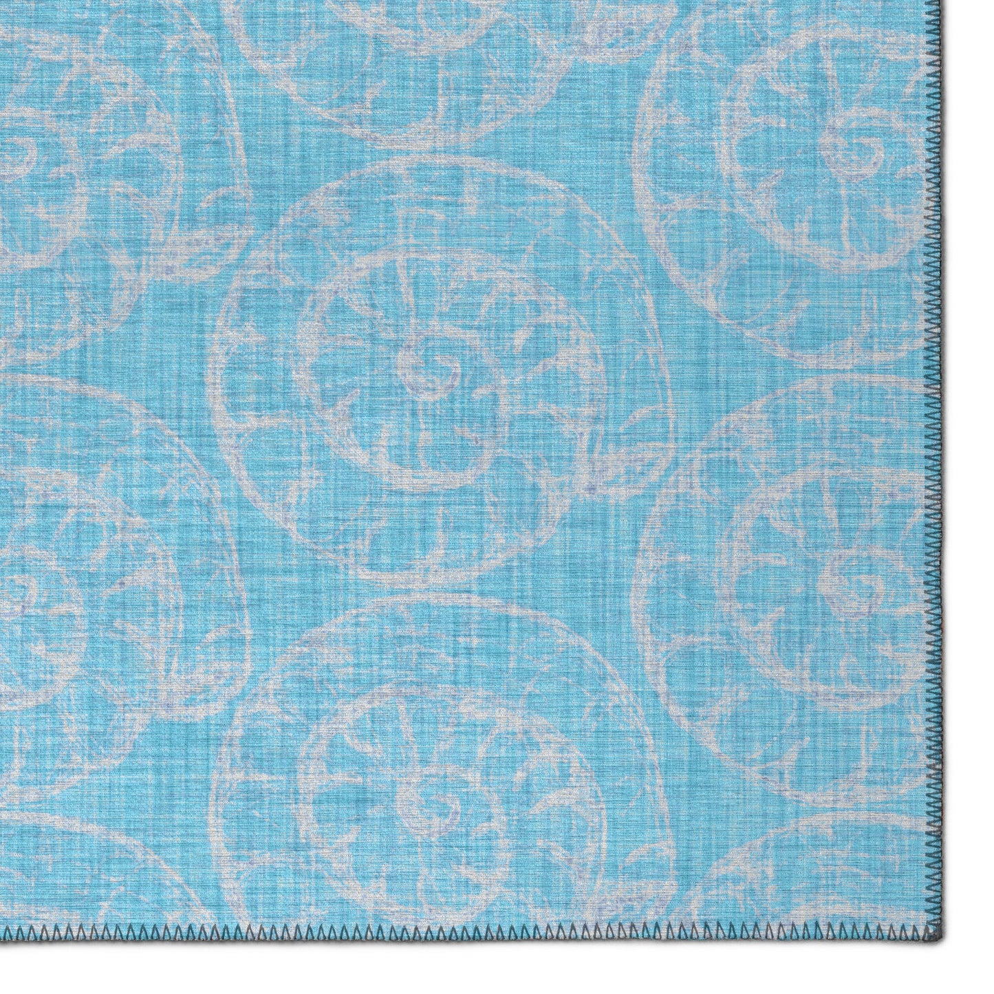 Indoor/Outdoor Seabreeze SZ11 Poolside Washable 2'3" x 7'6" Runner Rug