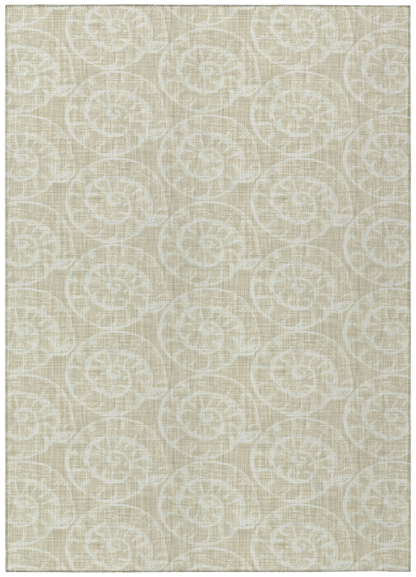 Indoor/Outdoor Seabreeze SZ11 Taupe Washable 10' x 14' Rug