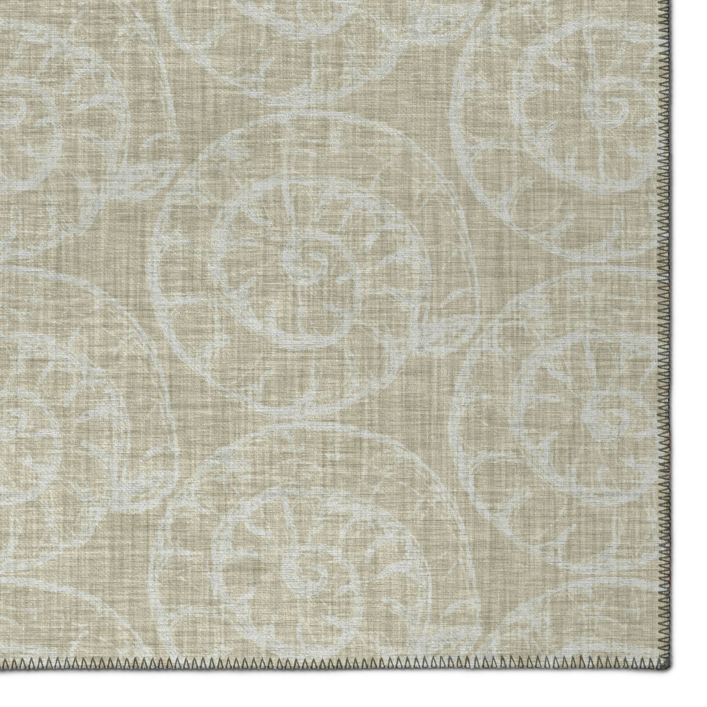 Indoor/Outdoor Seabreeze SZ11 Taupe Washable 2'3" x 7'6" Runner Rug