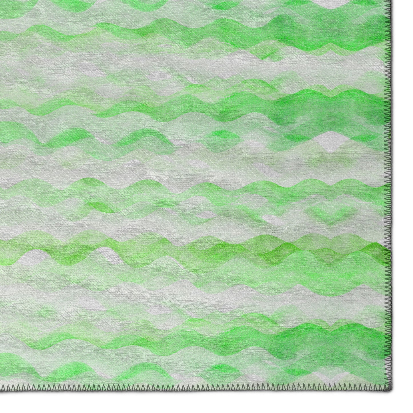 Indoor/Outdoor Seabreeze SZ16 Cactus Washable 2'3" x 7'6" Runner Rug