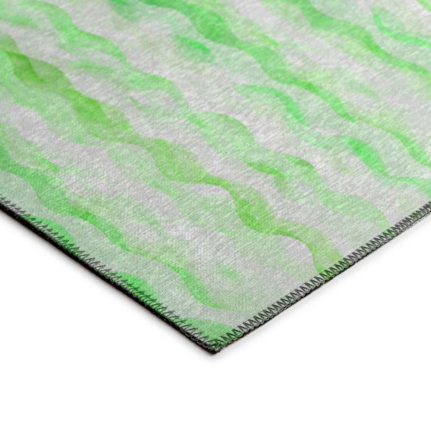 Indoor/Outdoor Seabreeze SZ16 Cactus Washable 2'3" x 7'6" Runner Rug