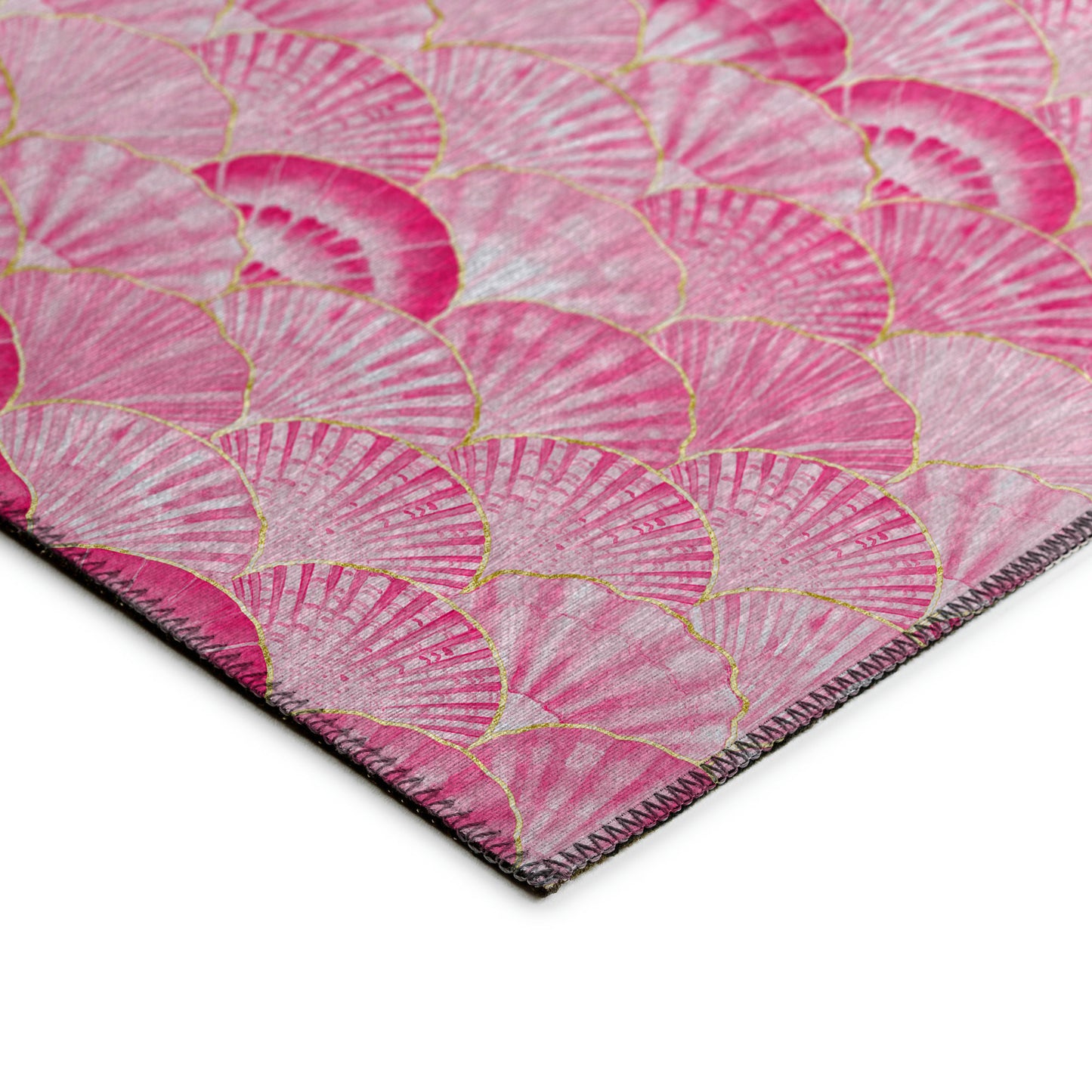 Indoor/Outdoor Seabreeze SZ2 Blush Washable 2'3" x 7'6" Runner Rug