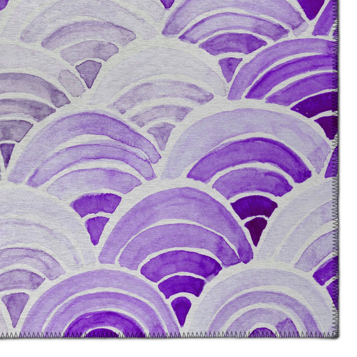 Indoor/Outdoor Seabreeze SZ5 Violet Washable 10' x 14' Rug