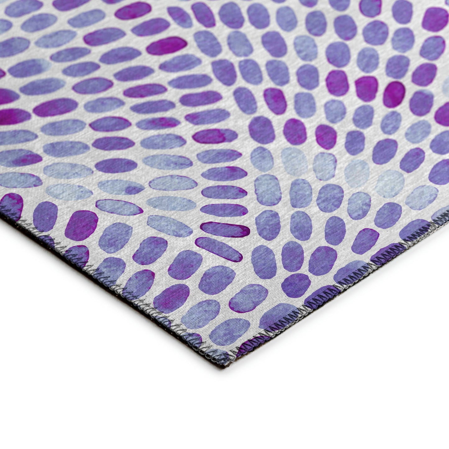 Indoor/Outdoor Seabreeze SZ7 Lavender Washable 2'3" x 7'6" Runner Rug