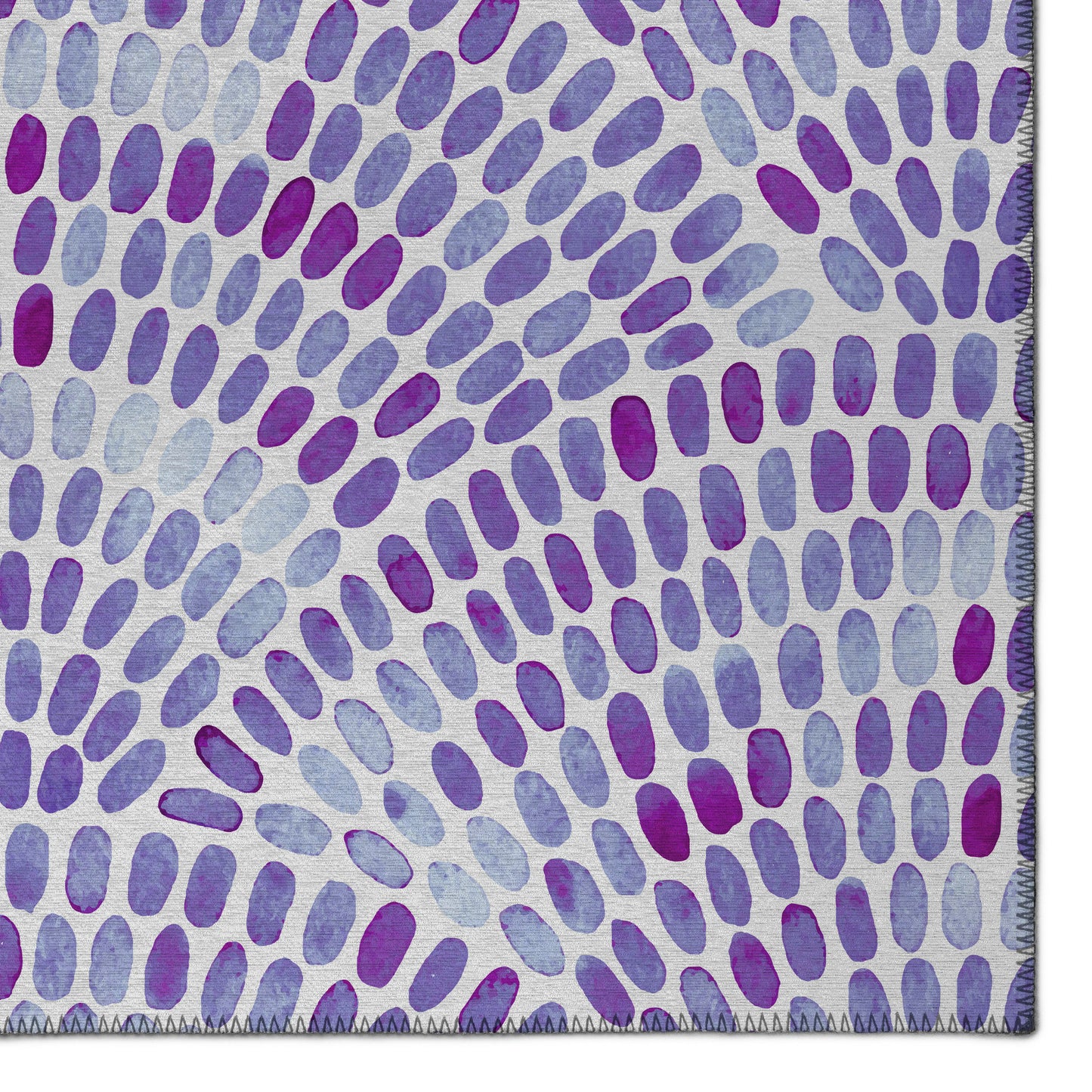 Indoor/Outdoor Seabreeze SZ7 Lavender Washable 9' x 12' Rug
