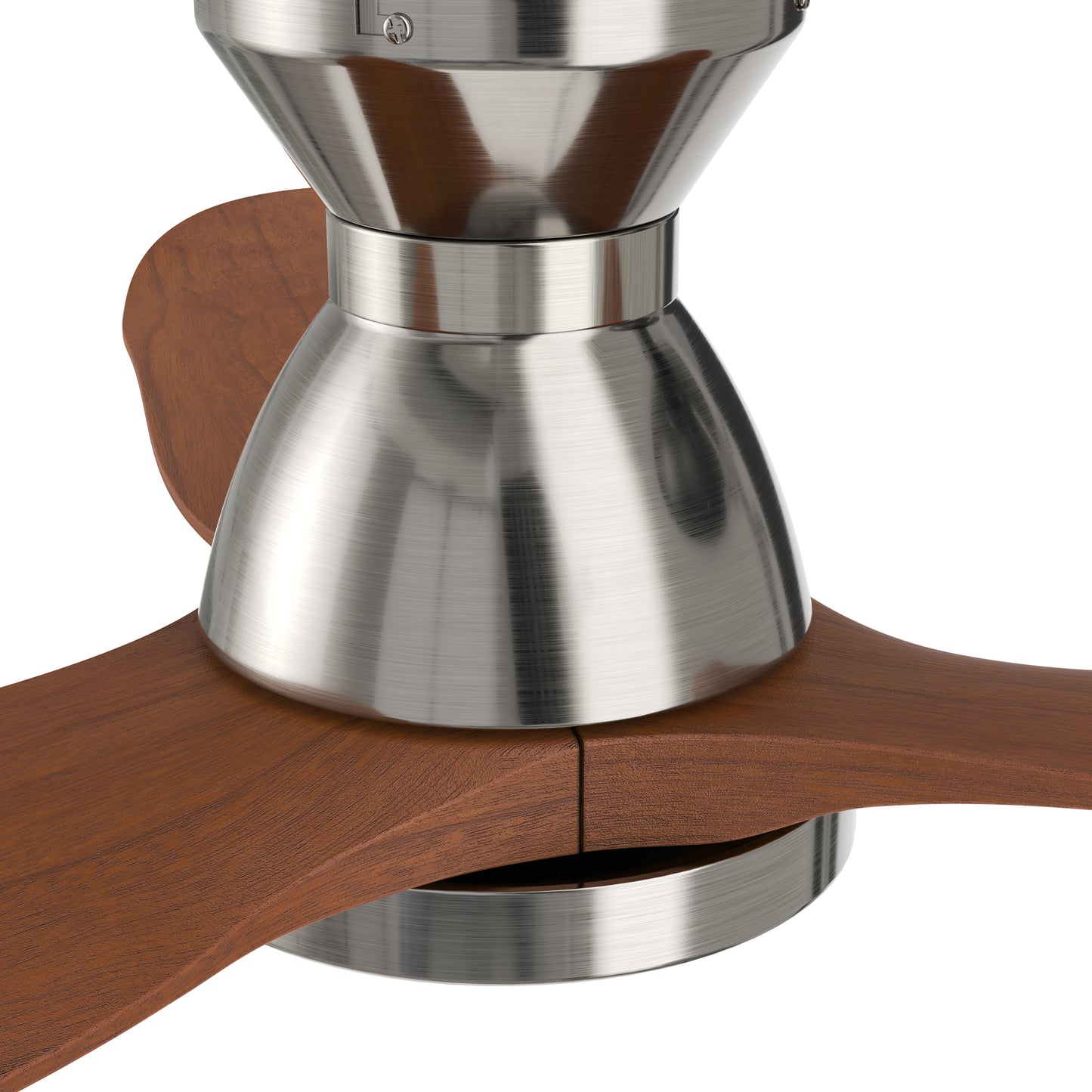 Jaaron 52 Inch 3-Blade Smart Ceiling Fan - Silver