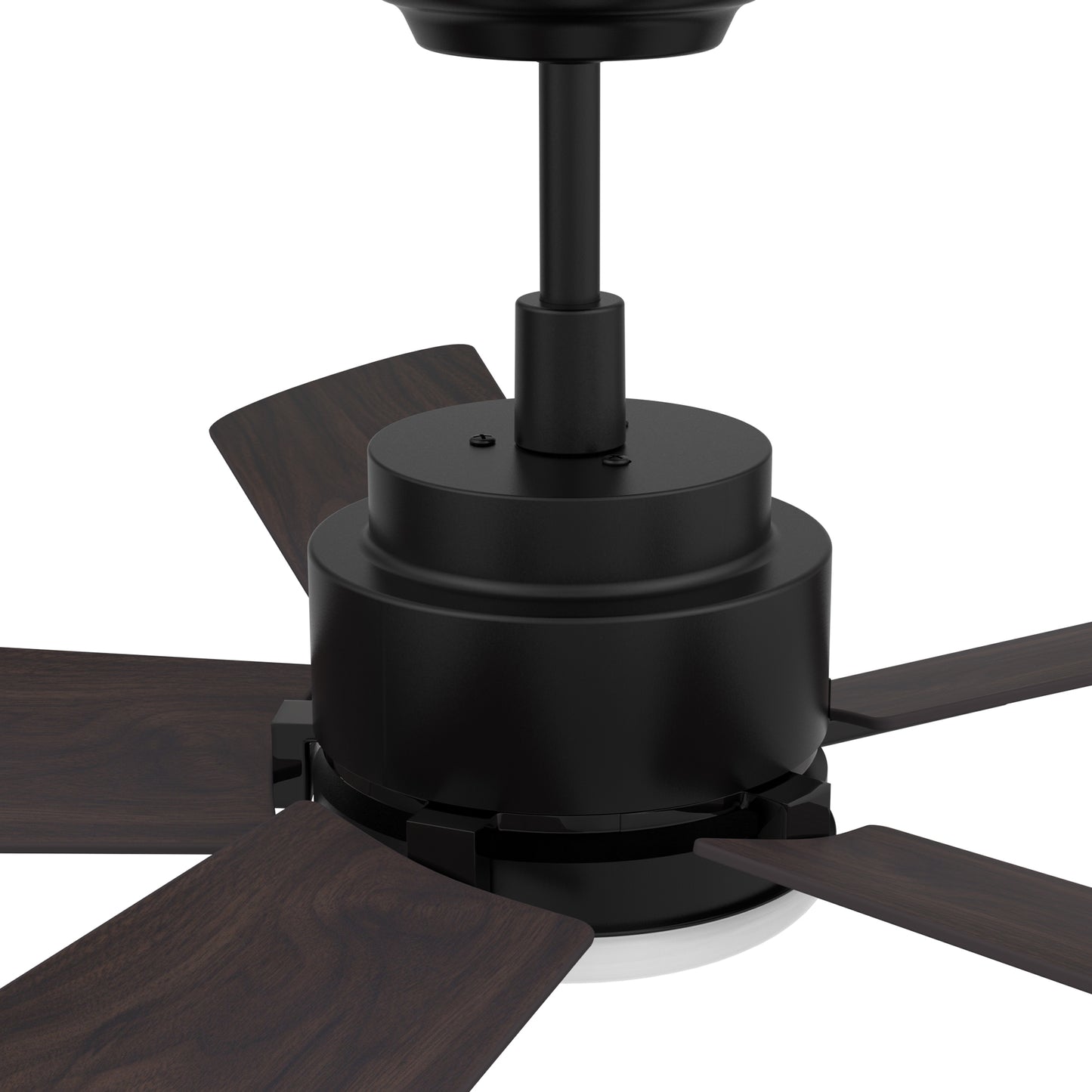 Olinda 52 Inch 5-Blade Smart Ceiling Fan - Black