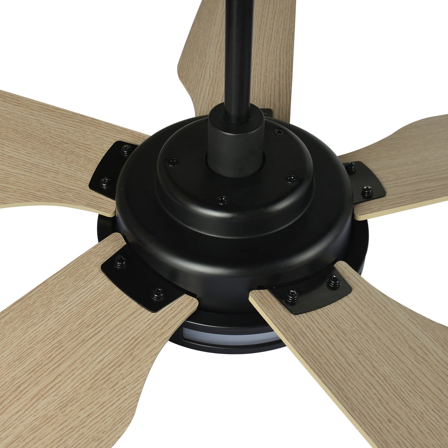 Elira 52-Inch Indoor/Outdoor Smart Ceiling Fan - Matte Black