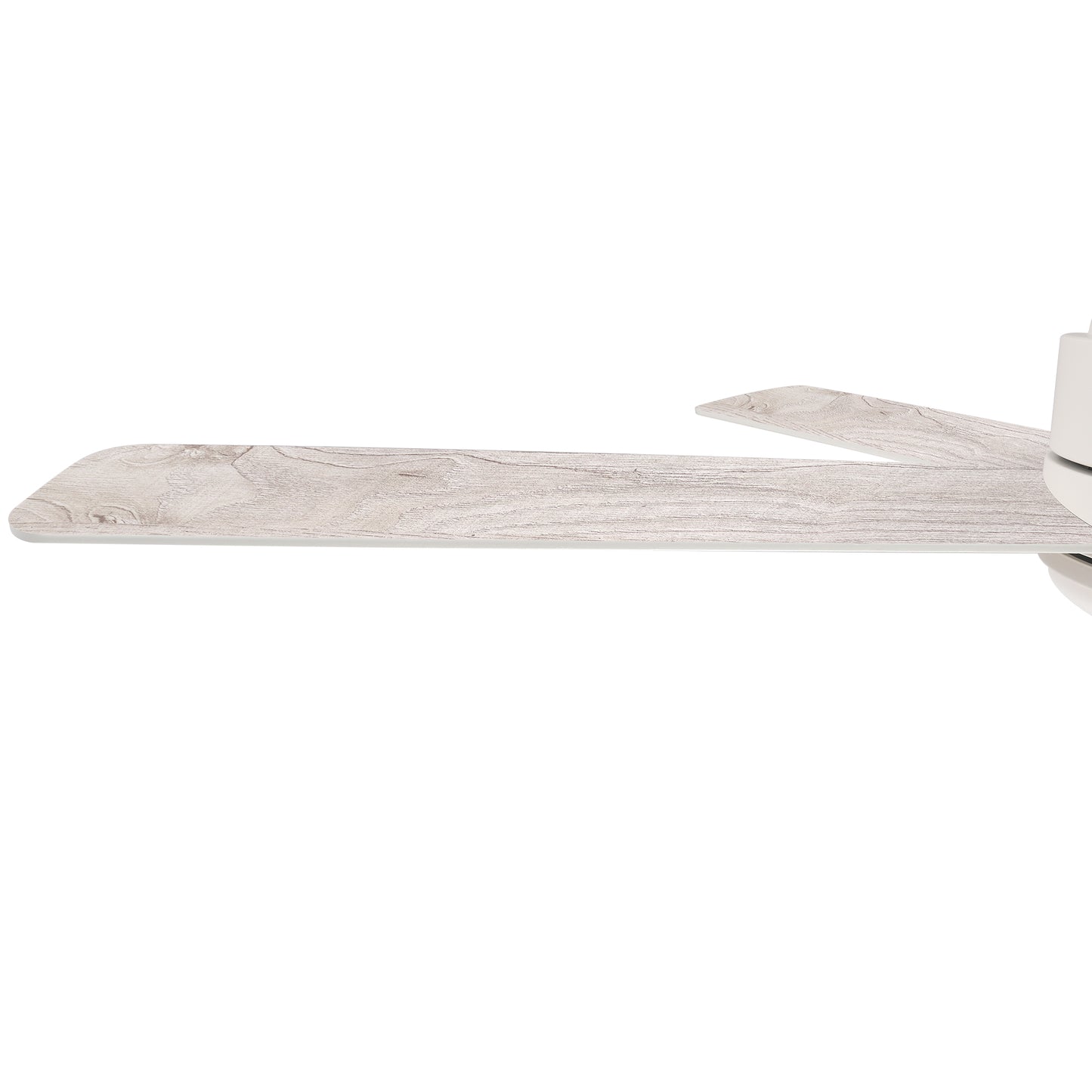 Simoy 52 Inch 5-Blade Smart Ceiling Fan - White