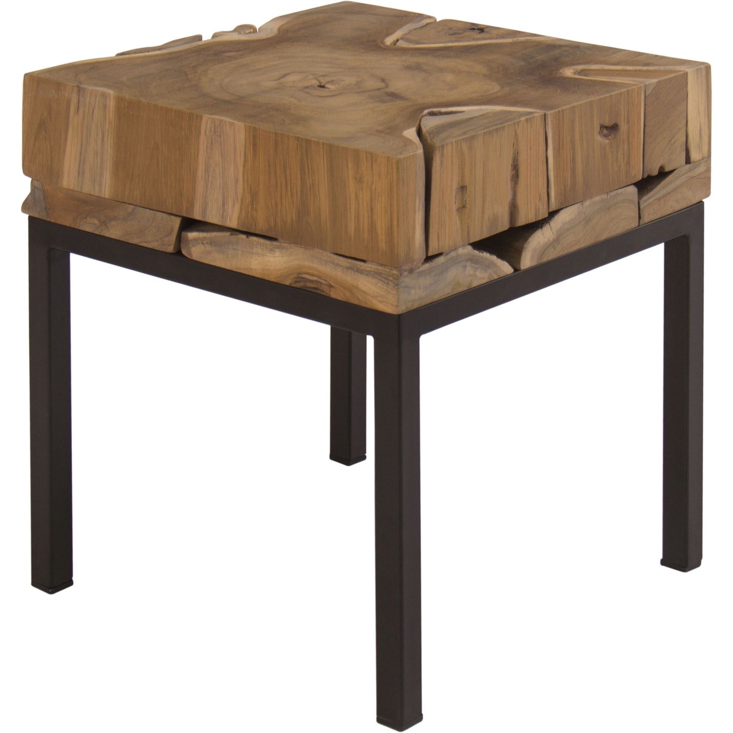 Terra Nova Natural Teak Root Live Edge Wood Table