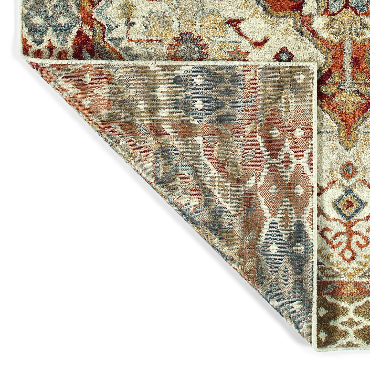 Kaleen Tallah Collection Multi Ivory Throw Rug 1'10" x 3'