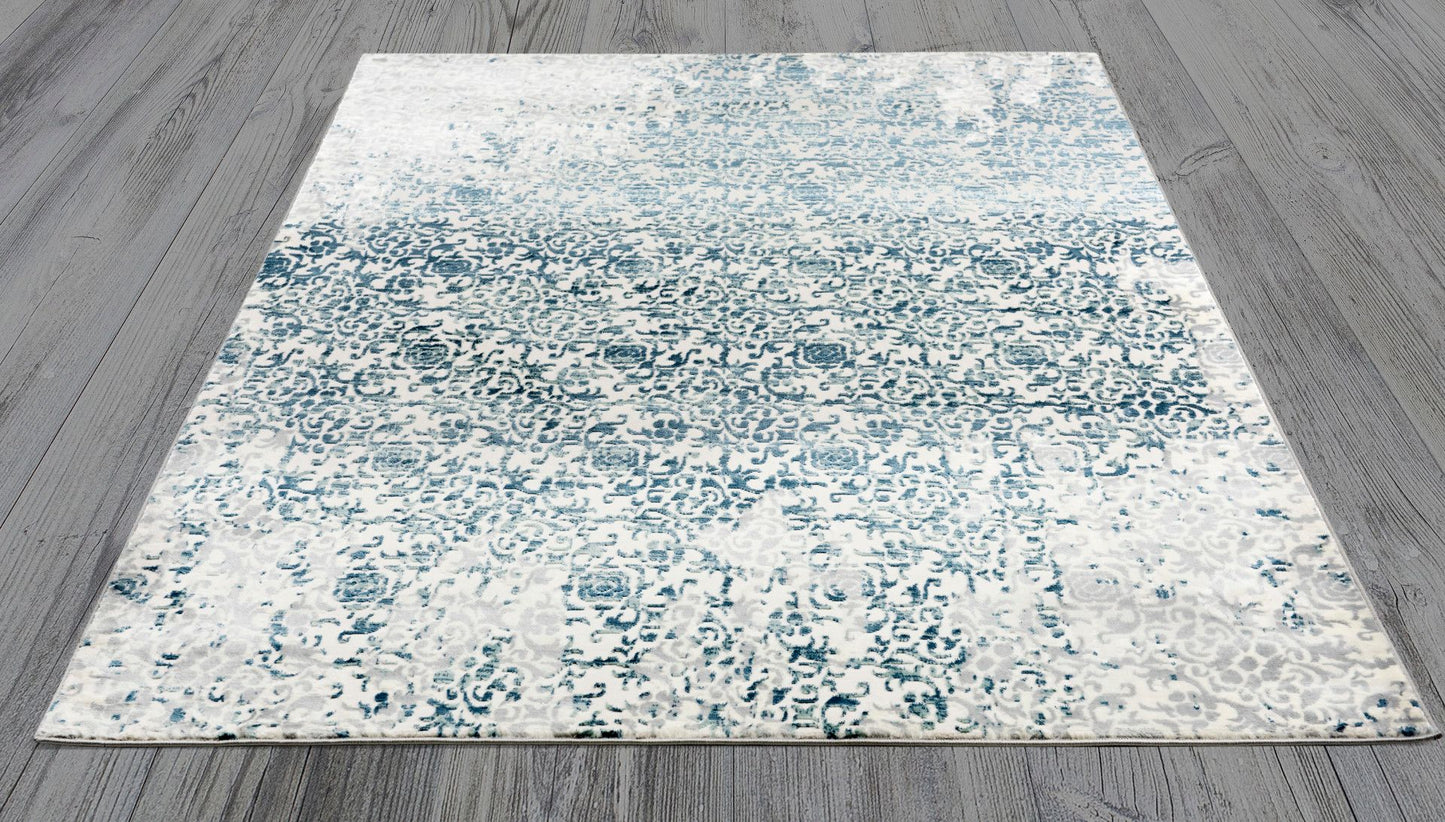 Titanium-Is-8733-7.10 X 10.10 Area Rug