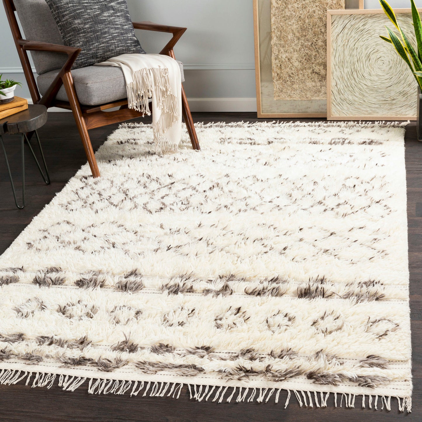 Surya Tulum Beige Rug 3'6" X 5'6"