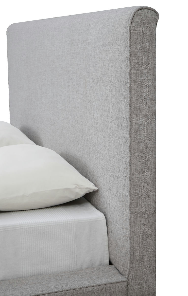TOV Furniture Nixon Beige Linen Bed in Queen Size