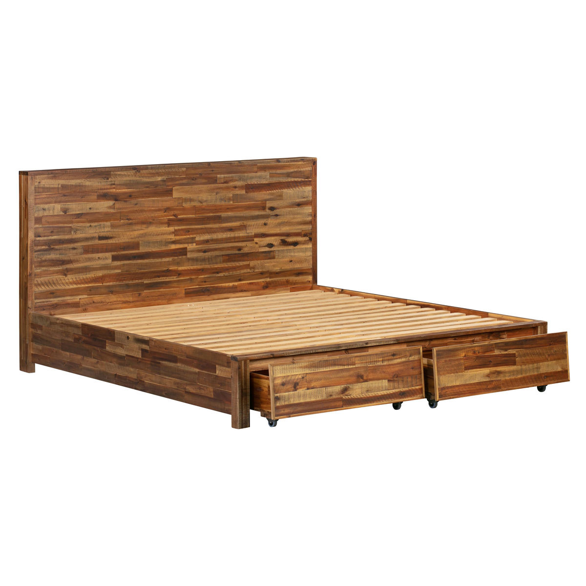 TOV Furniture Bushwick Wooden Storage Bed in Queen