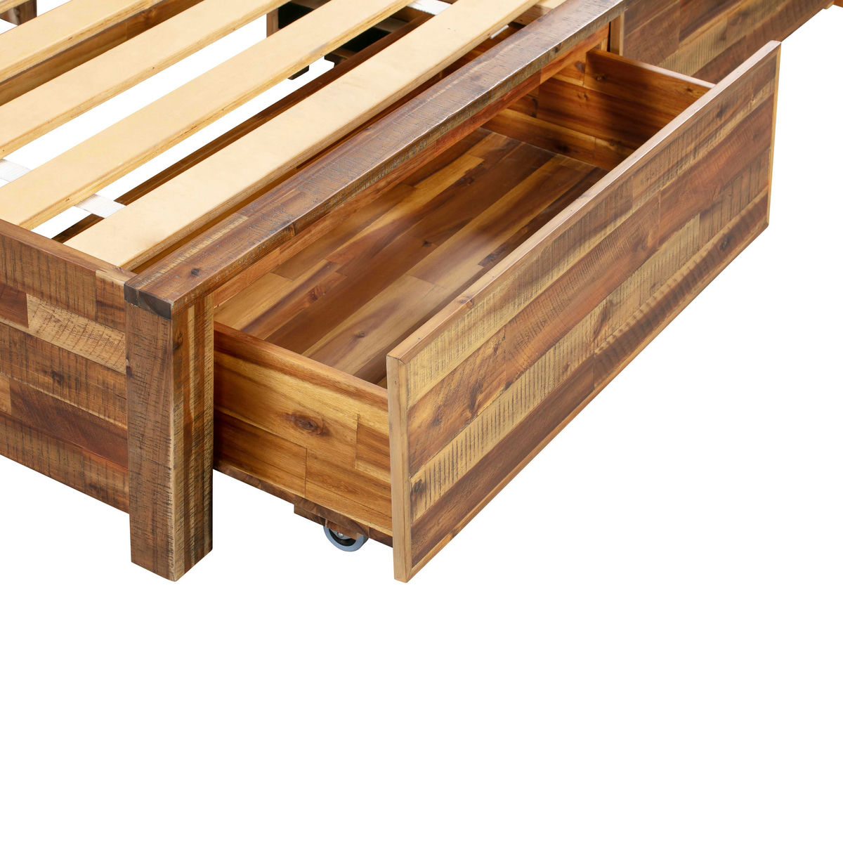 TOV Furniture Bushwick Wooden Storage Bed in Queen