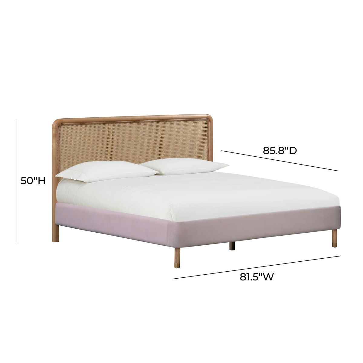 TOV Furniture Kavali Blush King Bed