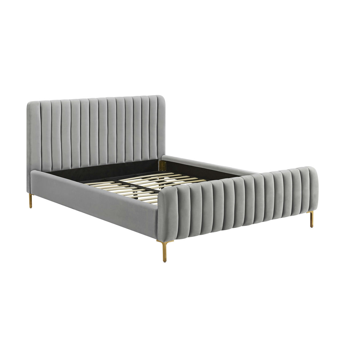 TOV Furniture Angela Grey Bed in King