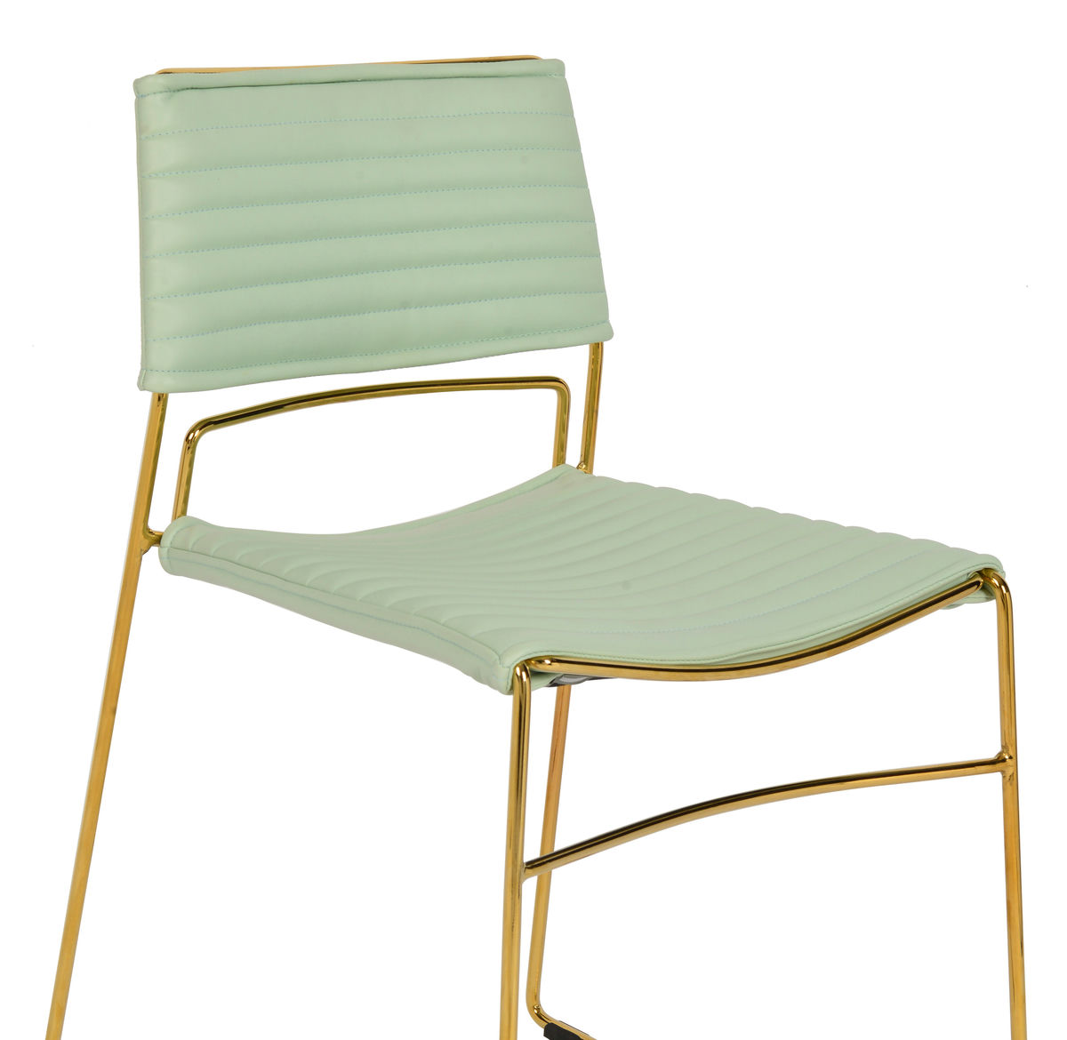 TOV Furniture Domani Mint Vegan Leather Chair (Set of 2)