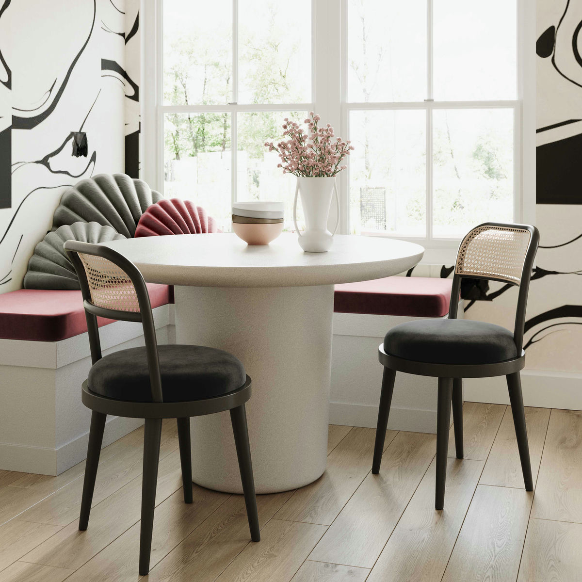 TOV Furniture Brava Cane Dining Chair