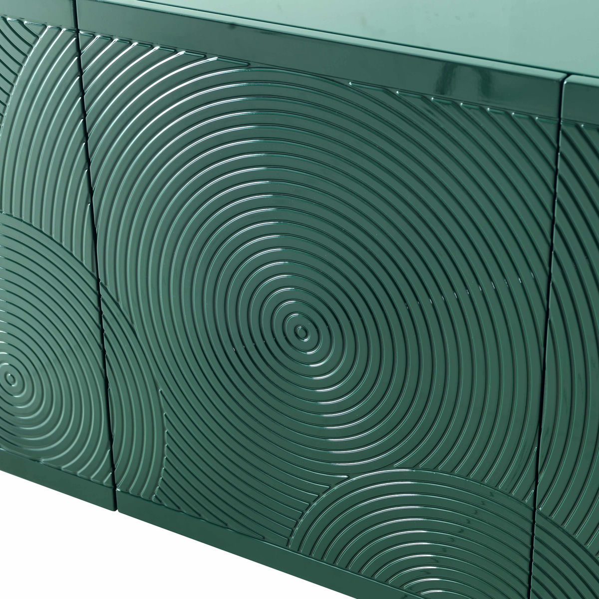 TOV Furniture Karma Green Lacquer Buffet
